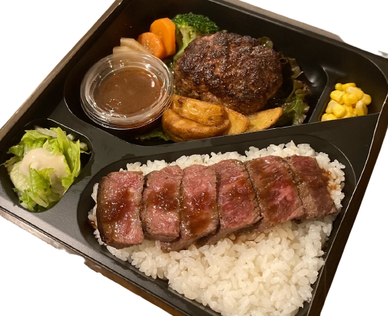 ステーキコンボ弁当